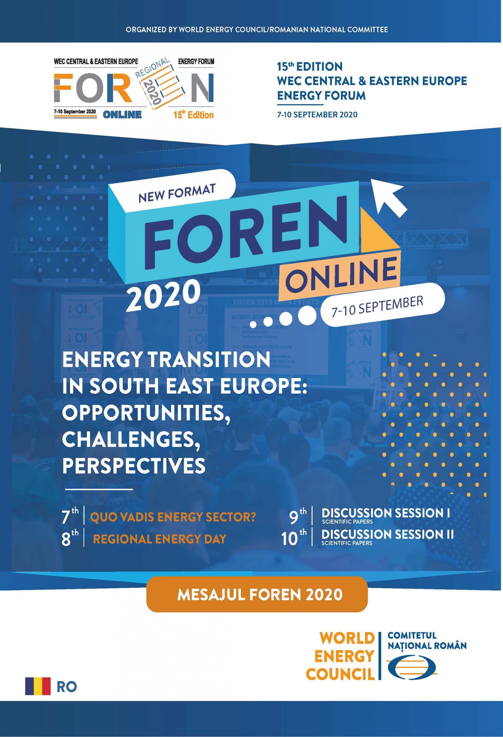 Mesajul FOREN 2020
